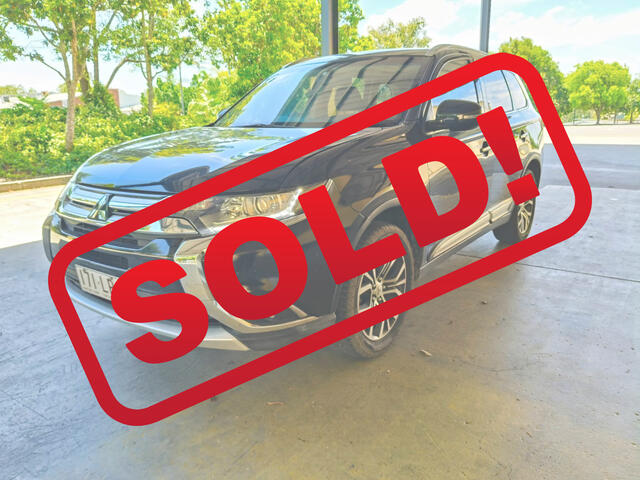2016 Mitsubishi outlander ZK MY17